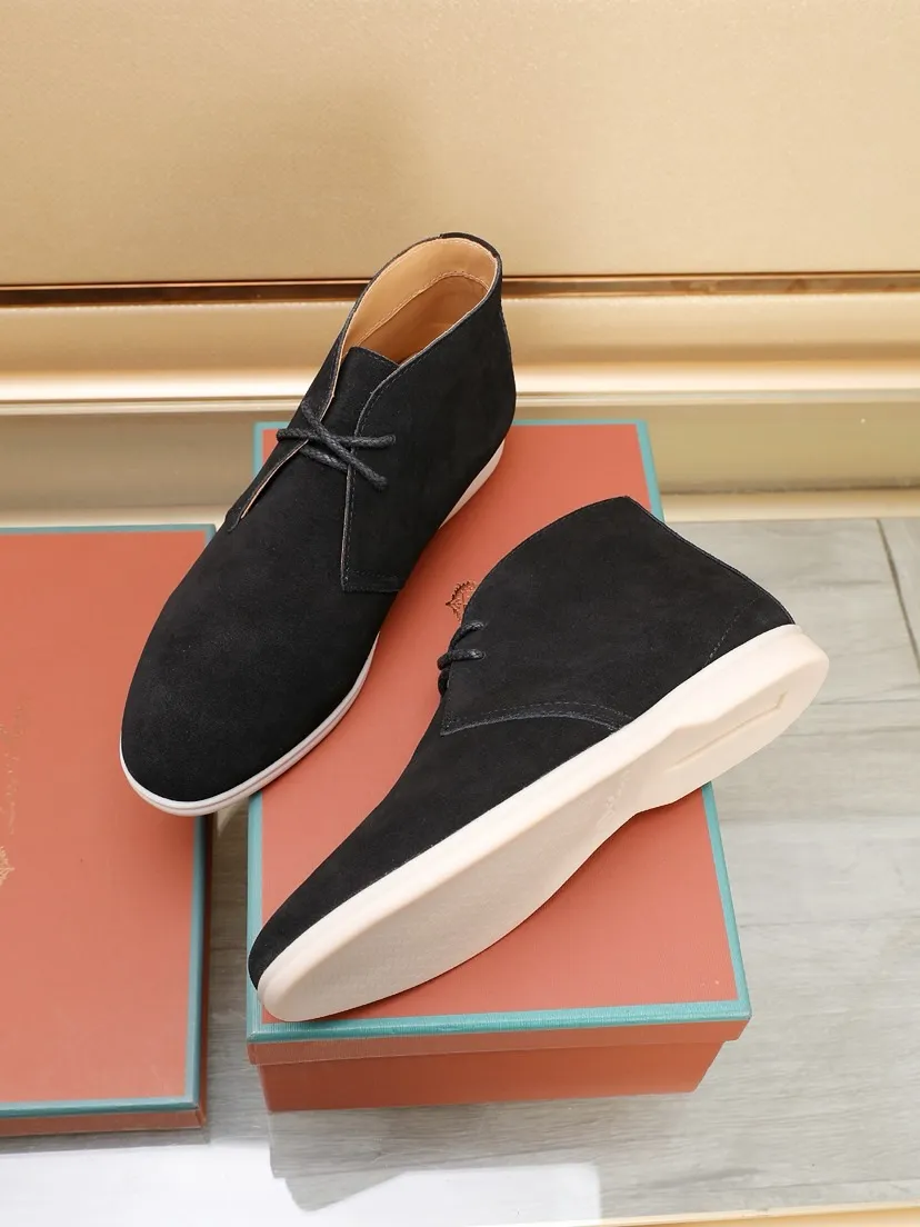 Men's Men's Shoes💰Men's Shoes💰440💰【loro piana】The new moccasins are made of water-repellent treated suede uppers with rubber soles, a classic. The complex craftsmanship and meticulous structure make the shoes light and soft, allowing you to walk comfortably and freely. Perfect for wearing at the beach or out in the water during the summer. Men’s size: 38-45